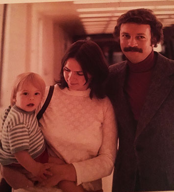 Family photo, Milwaukee Airport
